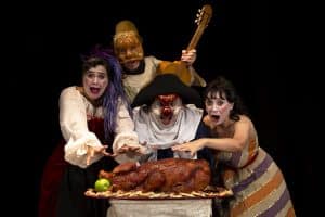 “El Intratable Doctor Balanzone”, de la compañía teatral “Los Siervos”.