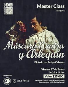 MASTER CLASS INTENSIVA -MÁSCARA NEUTRA Y ARLEQUÍN