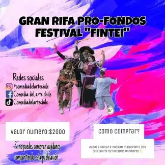 "GRAN RIFA PRO-FONDOS FESTIVAL" FINTEI" DE REPÚBLICA DOMINICANA🎭